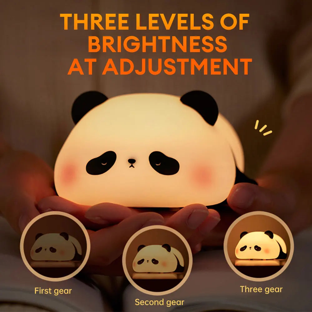 Cute Panda Lamp for kids and Girls Room
