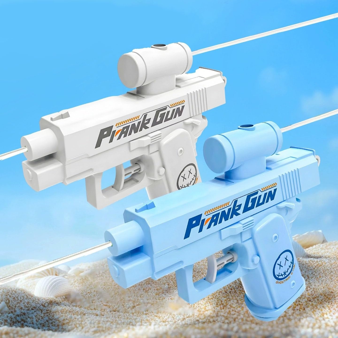 Two-way prank water gun toy
