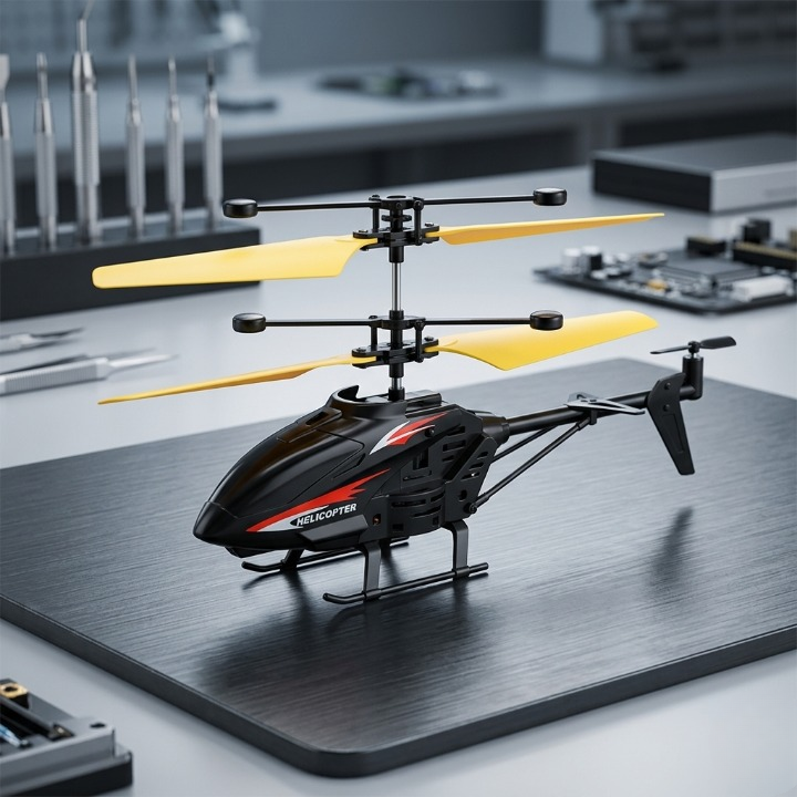 Infrared Induction Flying Helicopter – USB Rechargeable Hand Sensor Toy