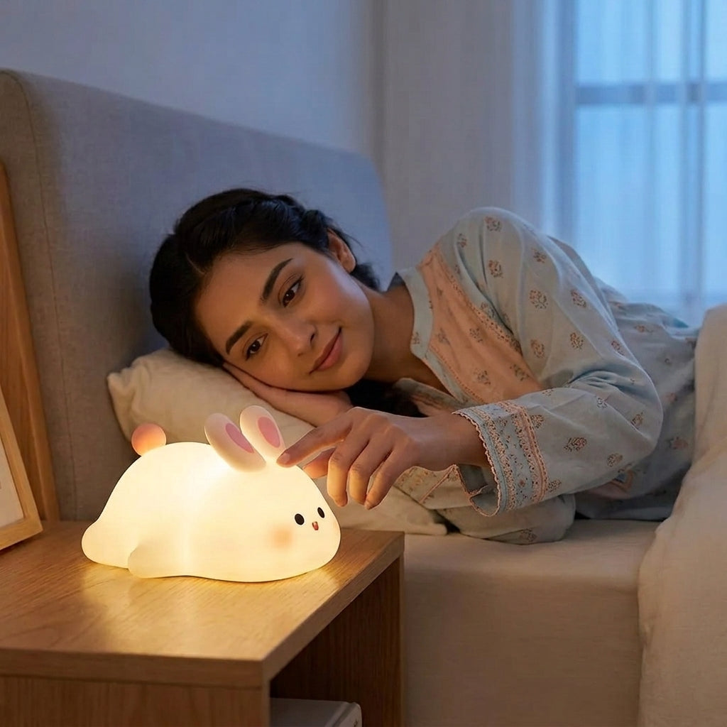 Cute Panda Lamp for kids and Girls Room