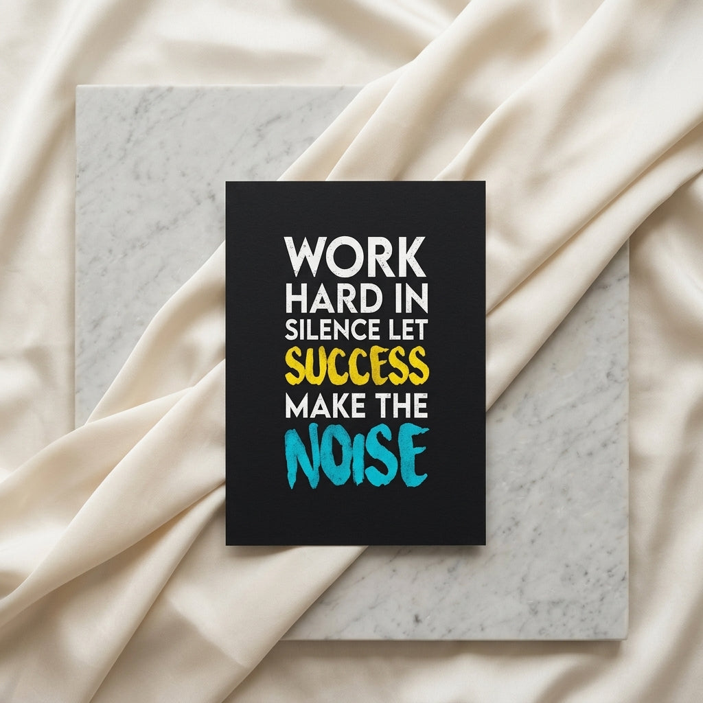 Set of 6 Motivational Wall Frames for Decor
