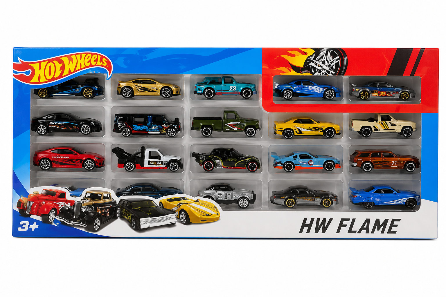 Premium Die-Cast Car Collection Display 1:64 Scale