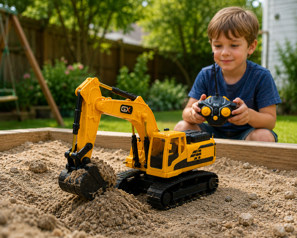 RC Construction Excavator Truck for Kids