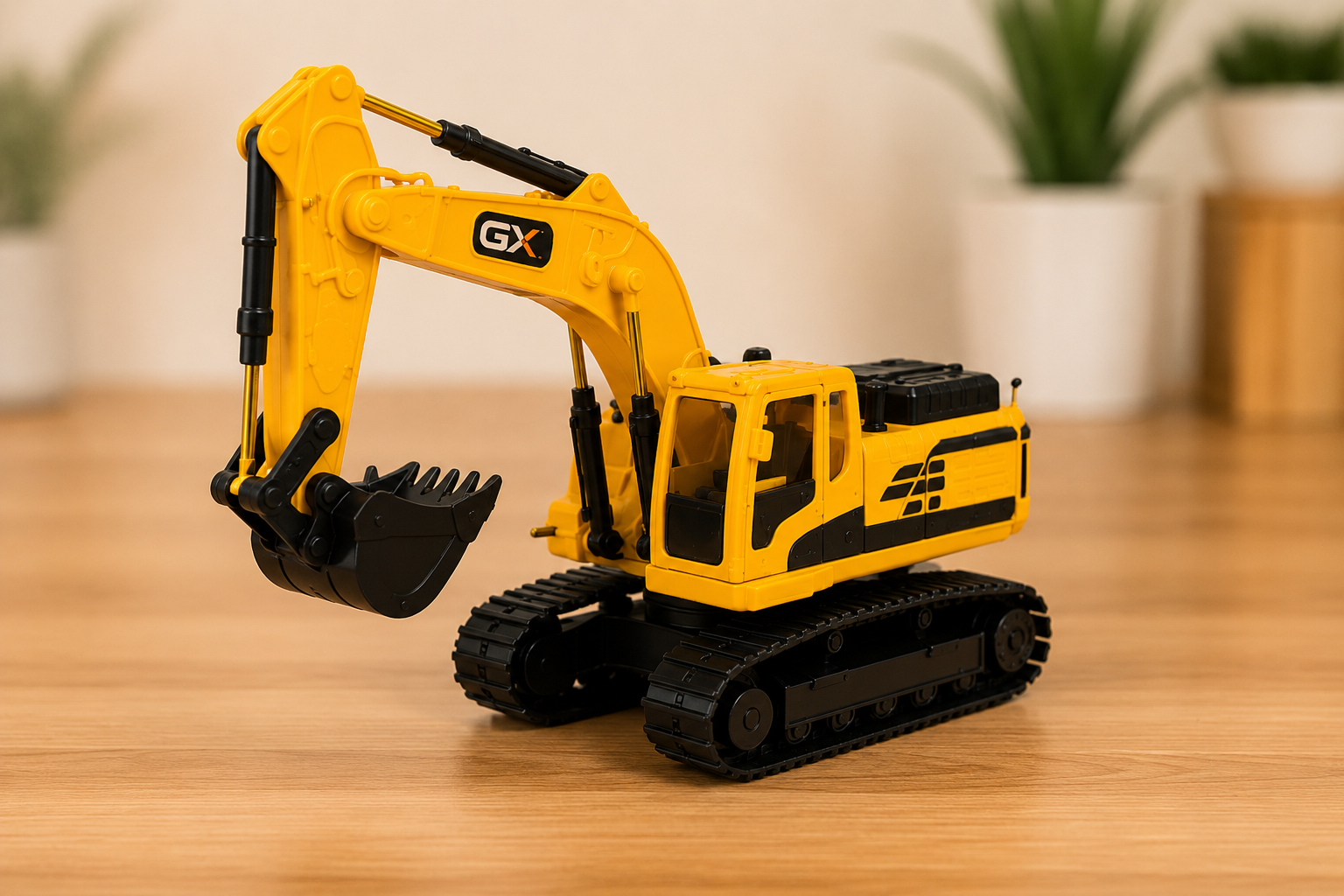 RC construction excavator truck toy for kids