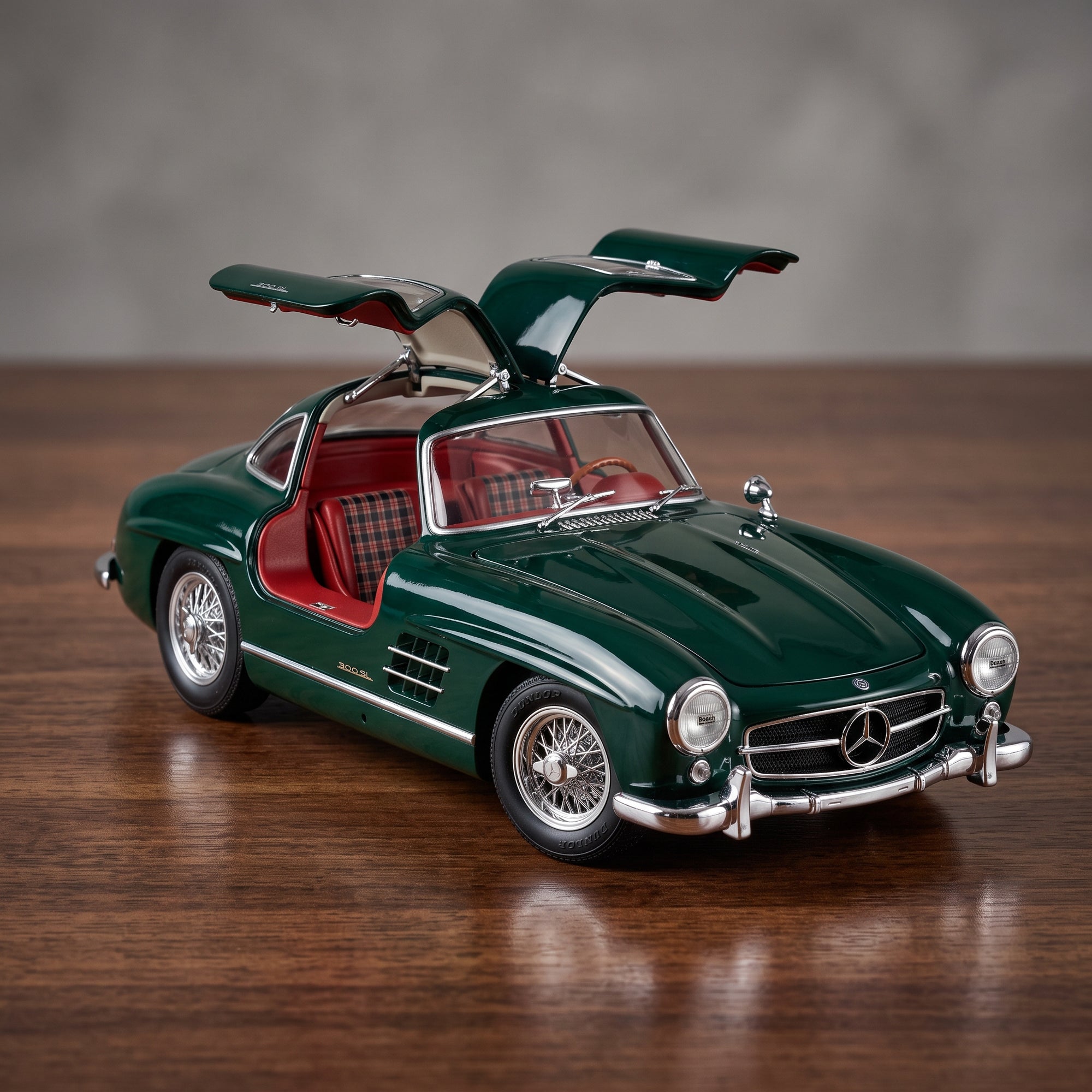 Mercedes Bnez 300 Sl vintage Diecast Model 1:24 Scale