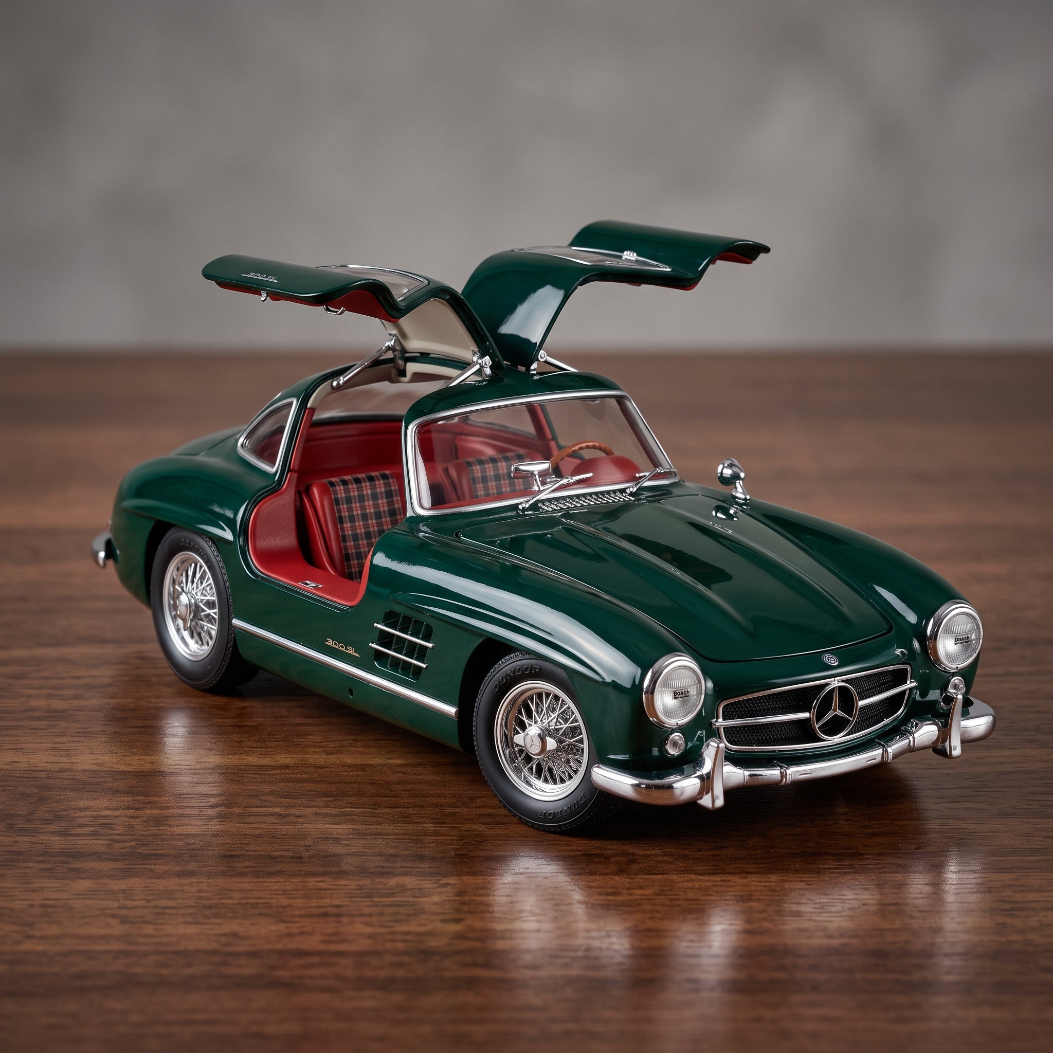 Mercedes Bnez 300 Sl vintage Diecast Model 1:24 Scale