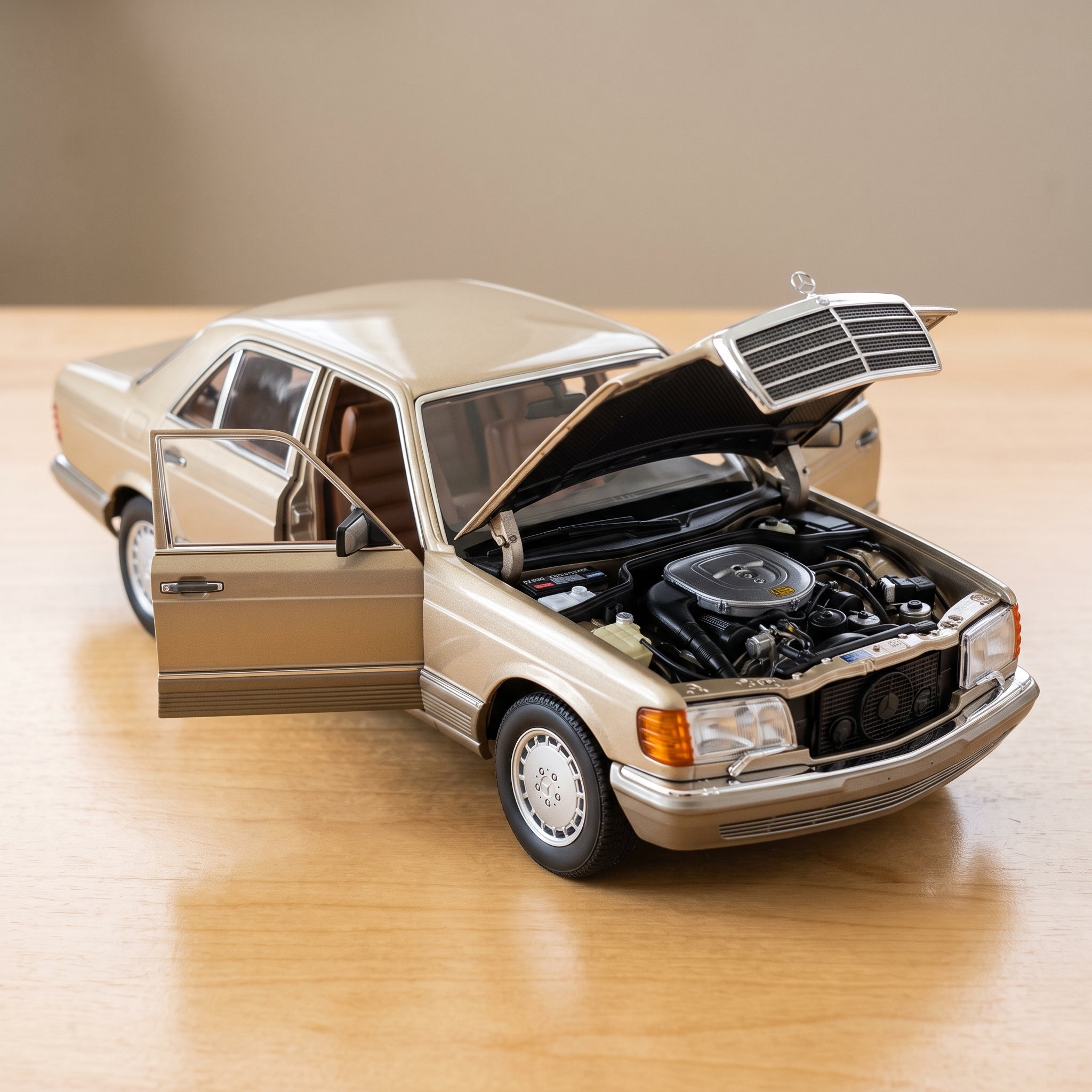 Mercedes-Benz S-Class W126 Diecast Model 1:32