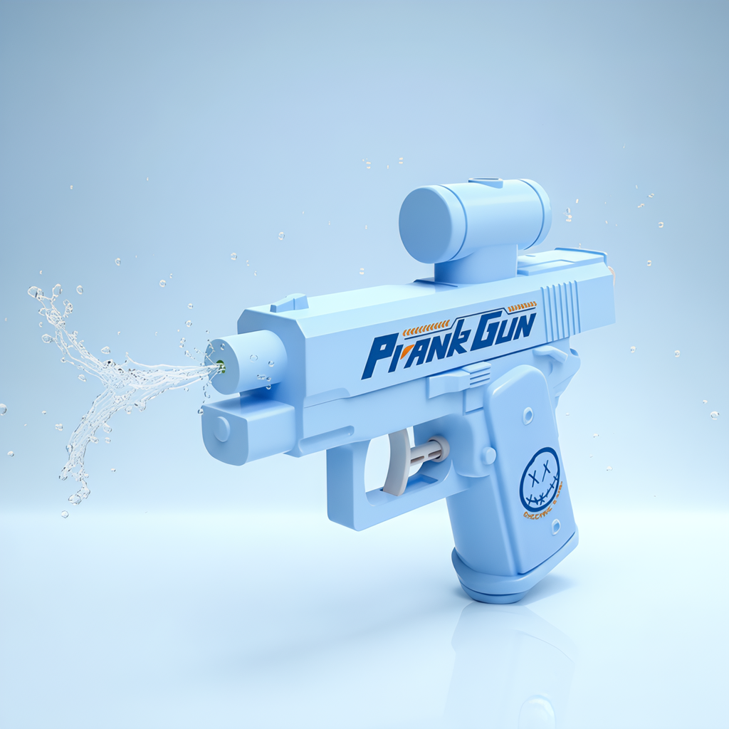 Two-way prank water gun toy