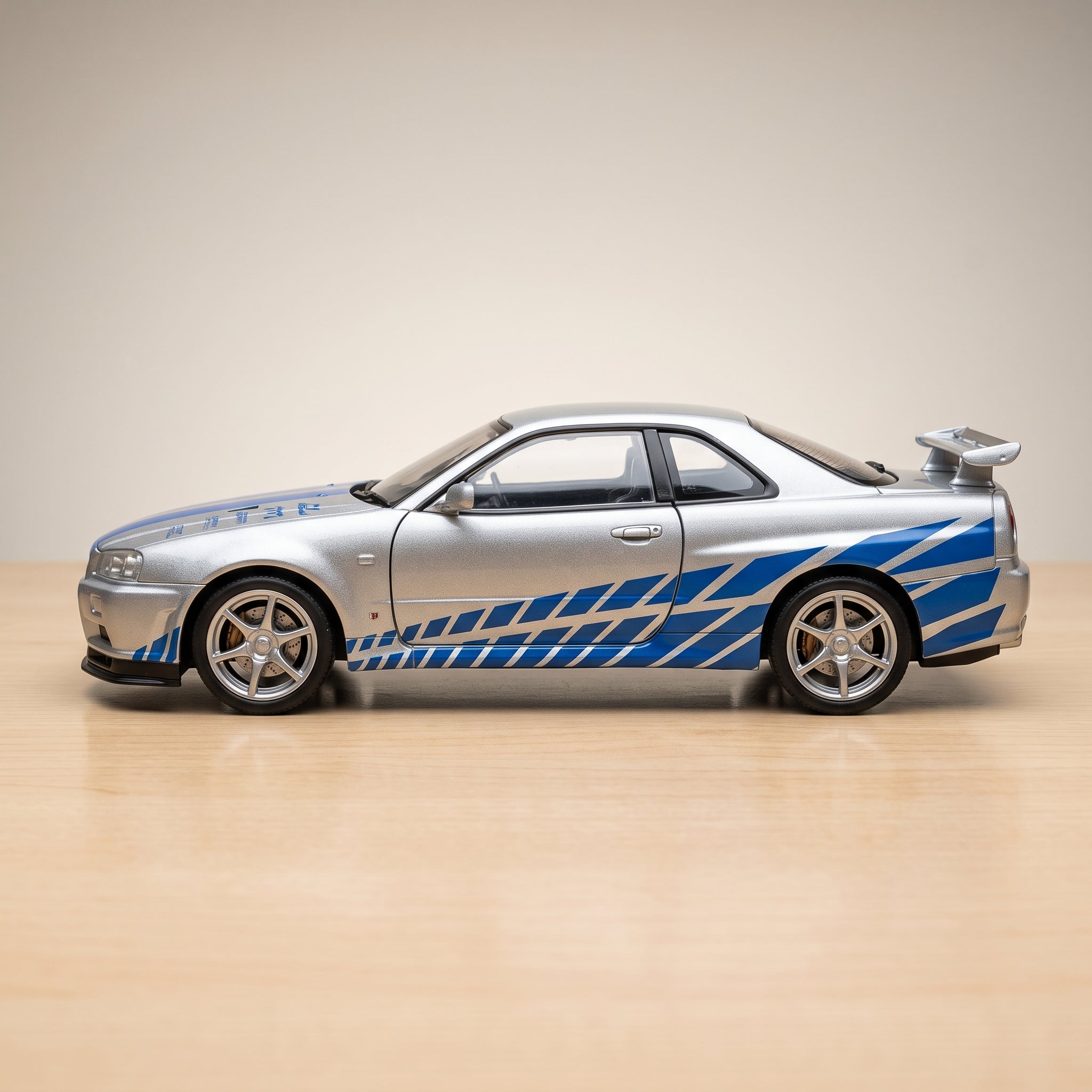 Nissan Skyline Gtr R34 Diecast Model 1:32 Scale