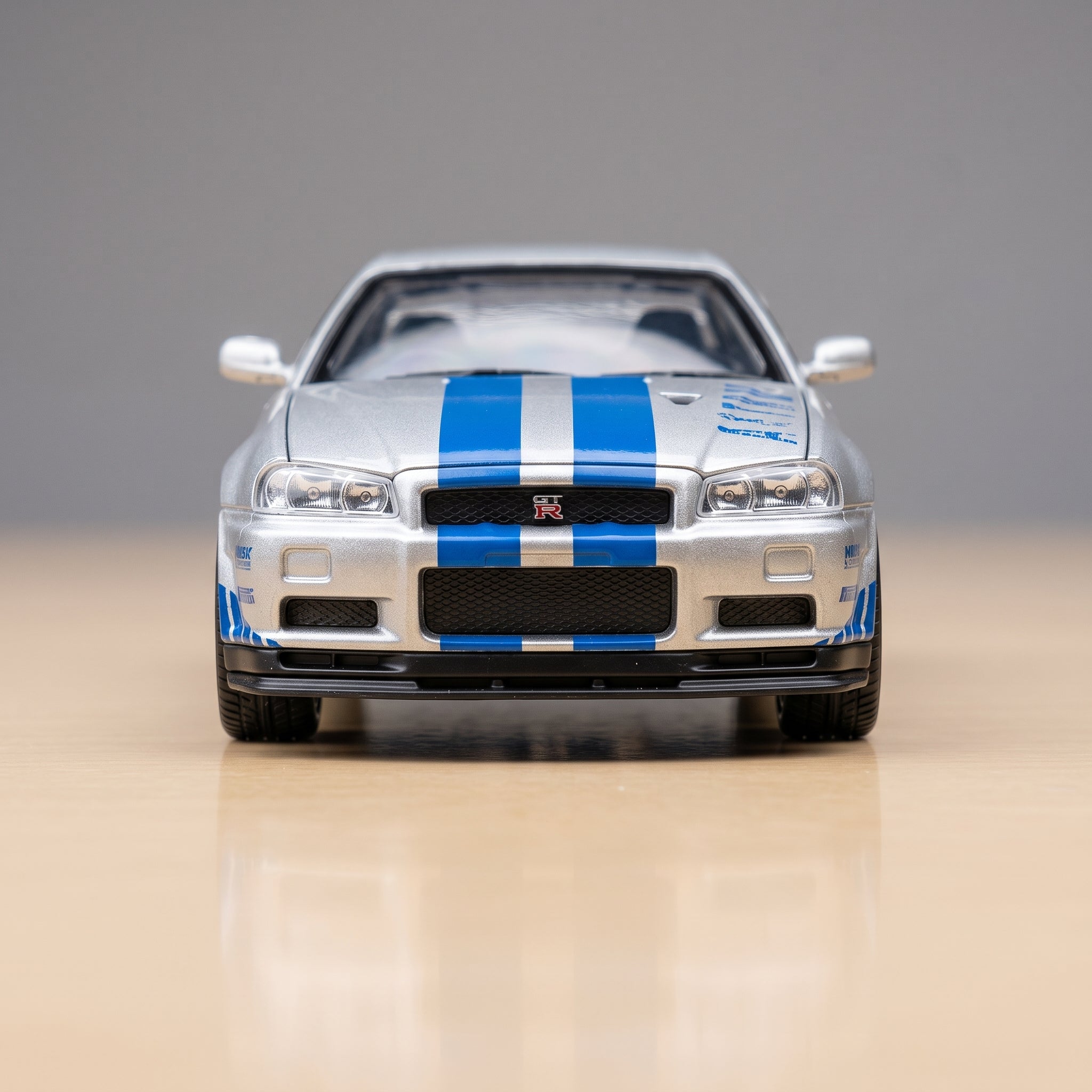 Nissan Skyline Gtr R34 Diecast Model 1:32 Scale