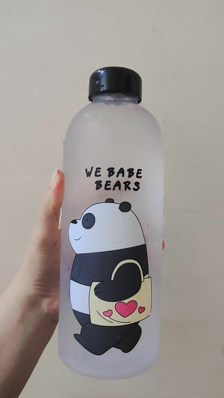 WE Bare Bears Cute Water Bottle - 1000ML