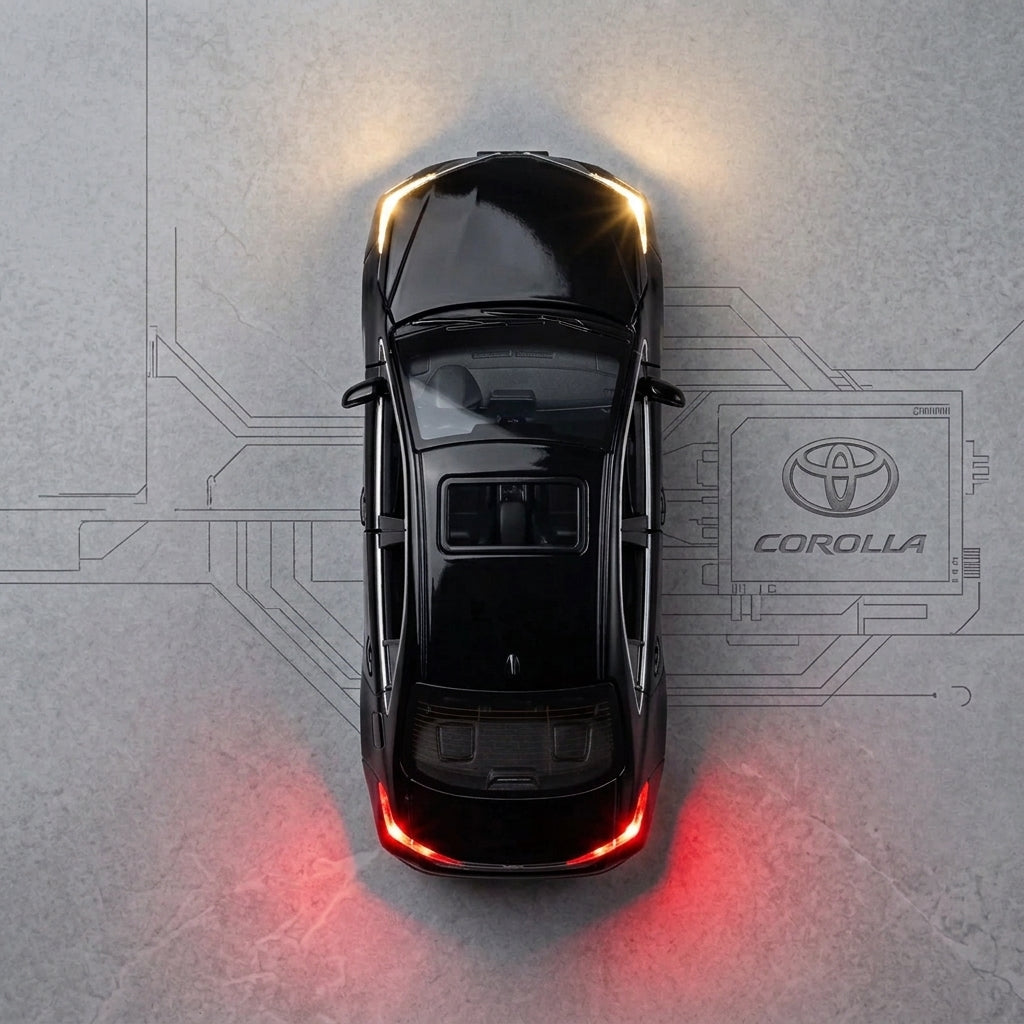 Toyota Corolla 1:32 With light and Sound System